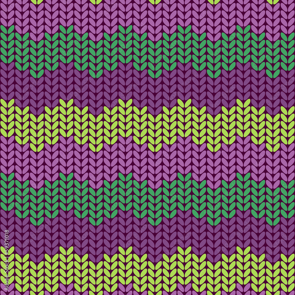 Illustration seamless knitted pattern. Illustration seamless knitted pattern.