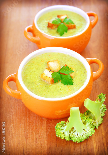 Vegetarian cream soup