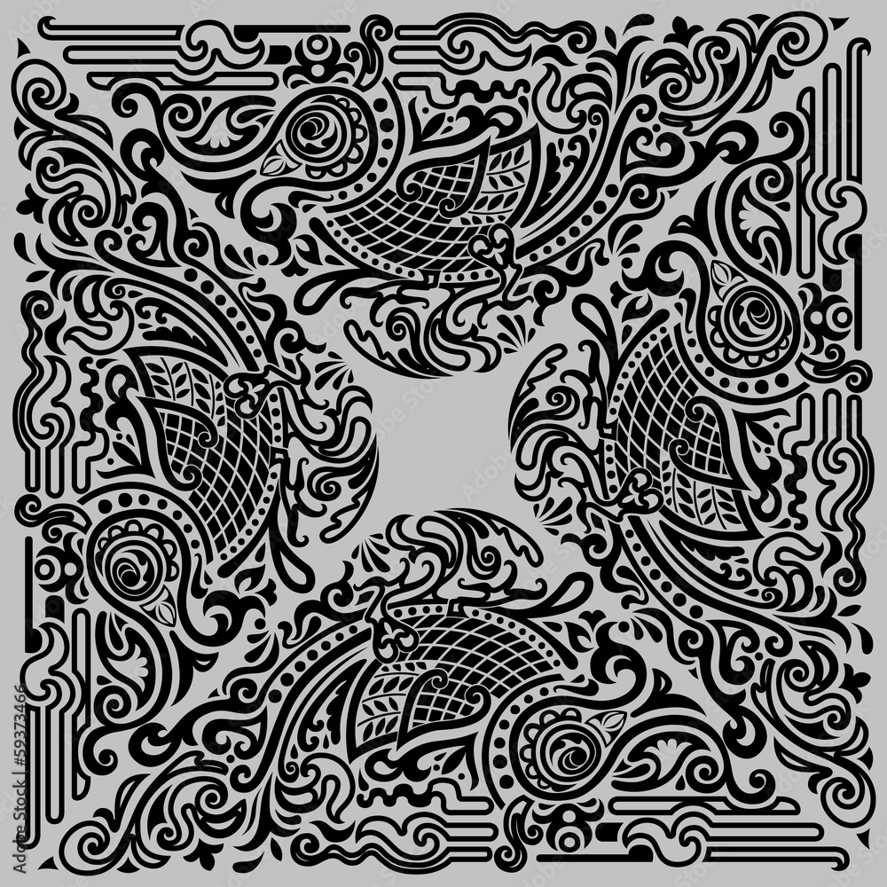 Ornamental composition Ornamental composition