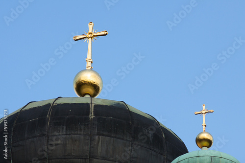 Orthodoxe Turmspitze photo