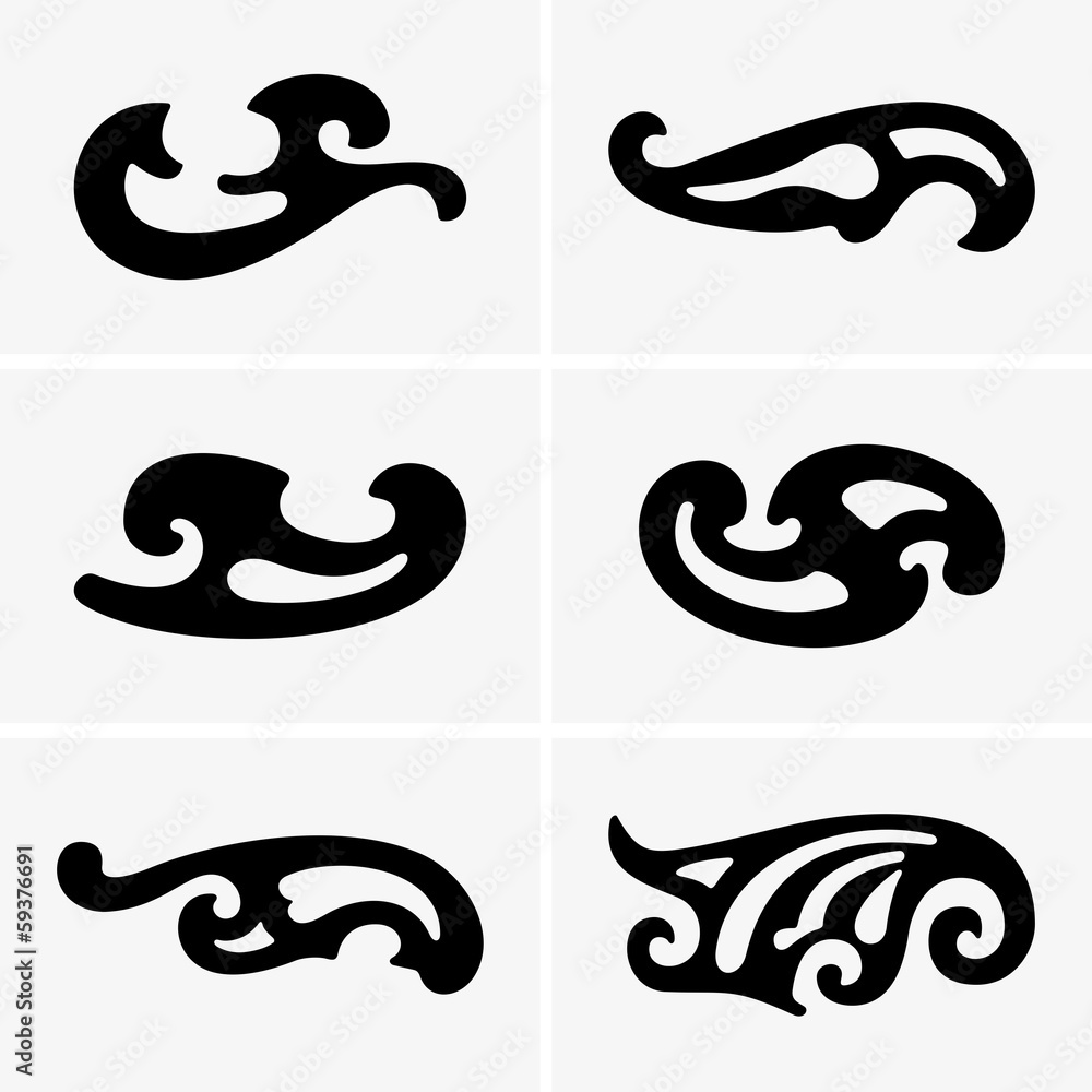 Obraz premium French curves