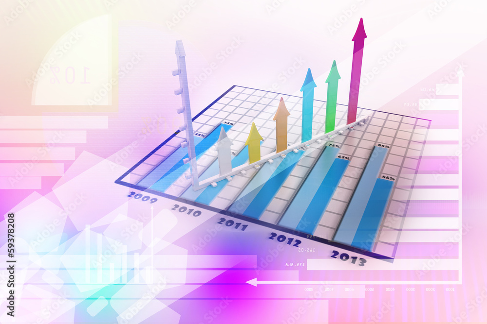 Business graph Business graph