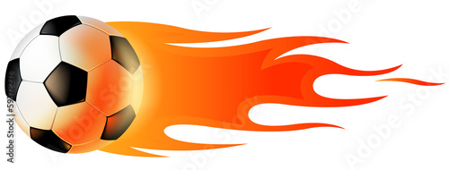 fire soccer ball