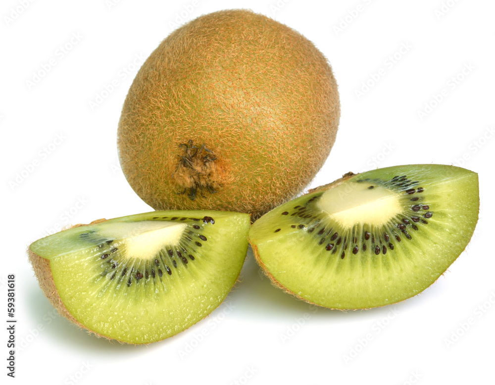 Fototapeta premium kiwi isolated on white background