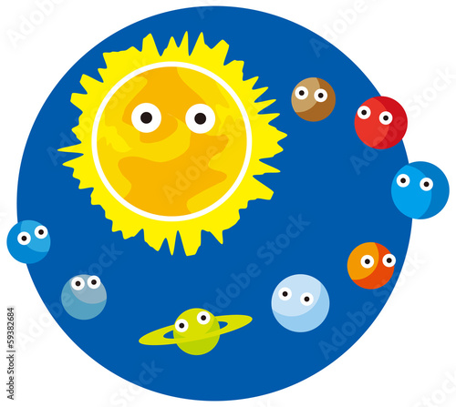 太陽と惑星
