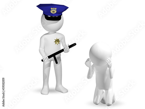 police and the criminal