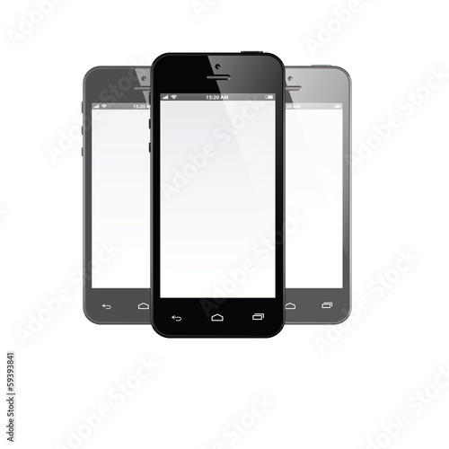group of mobile phones