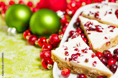 Φωτογραφία Cranberry bliss bar