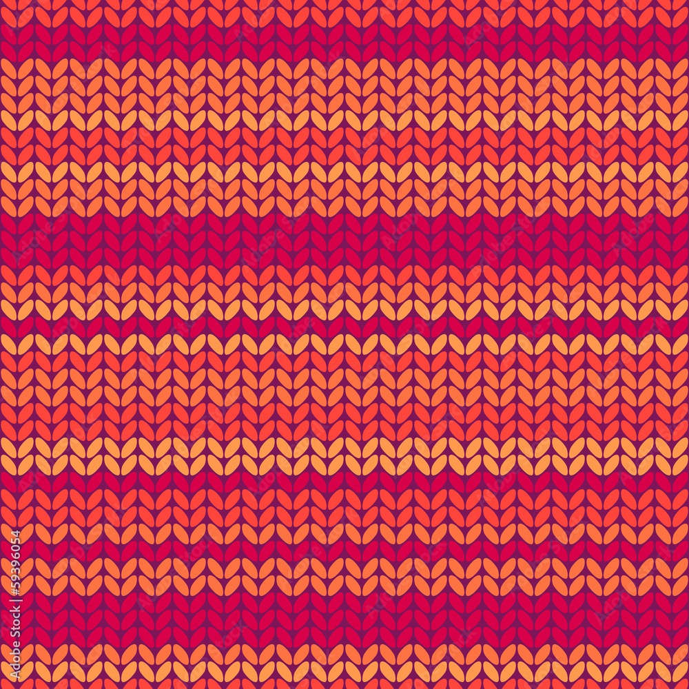 Illustration seamless knitted pattern. Illustration seamless knitted pattern.