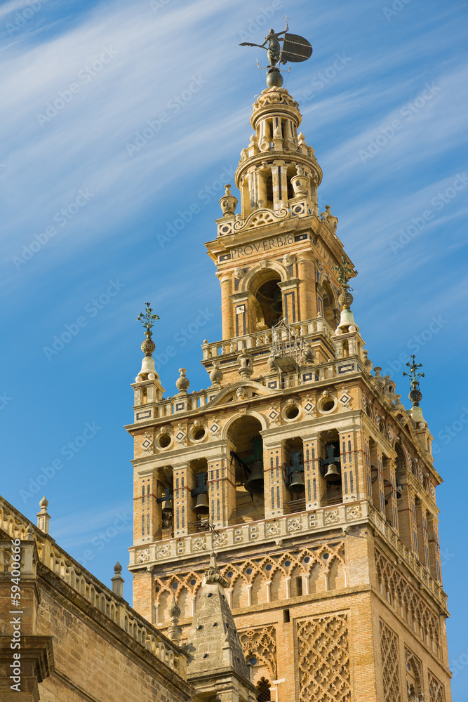 Tower of The Cathedral of Saint Mary of the See