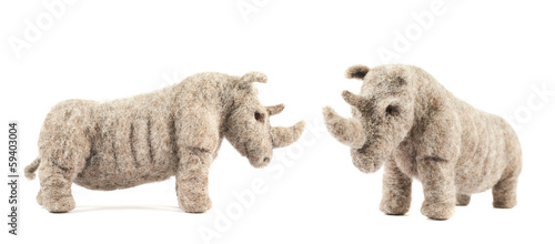 Rhinoceros rhino sculpture © exopixel