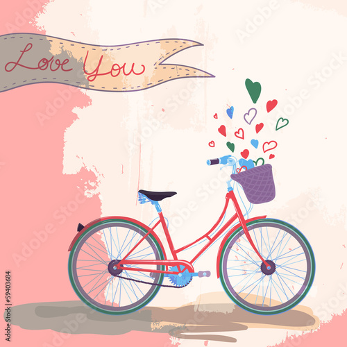 Bicycle loves you