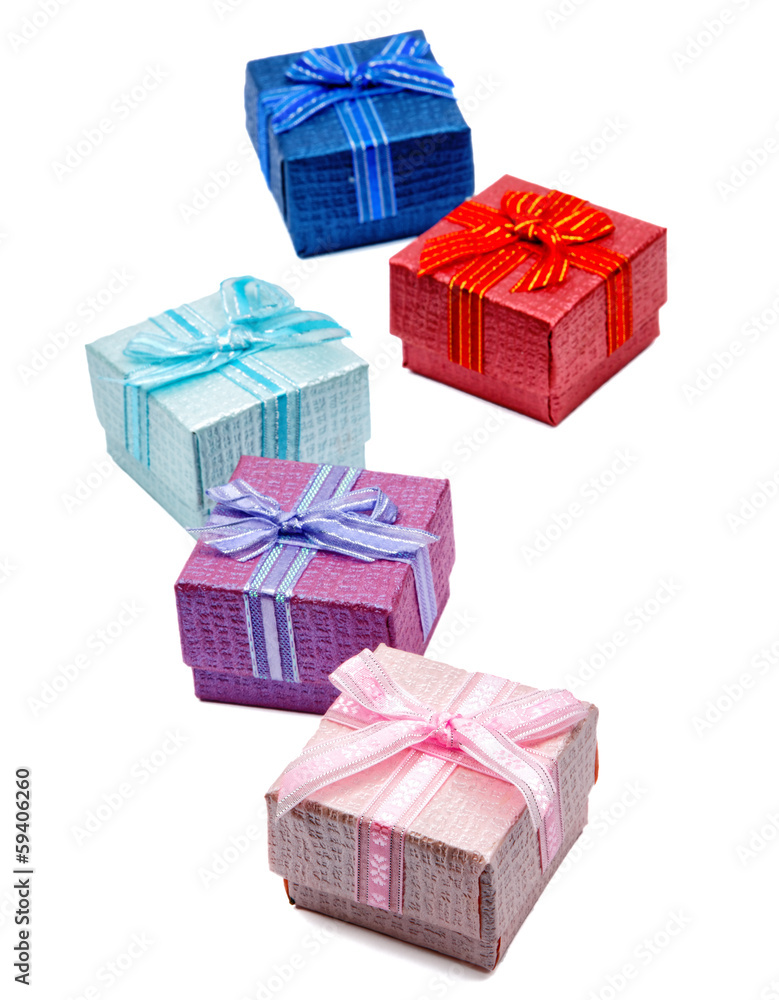 Gift Box Isolated On White Background Gift Box Isolated On White Background