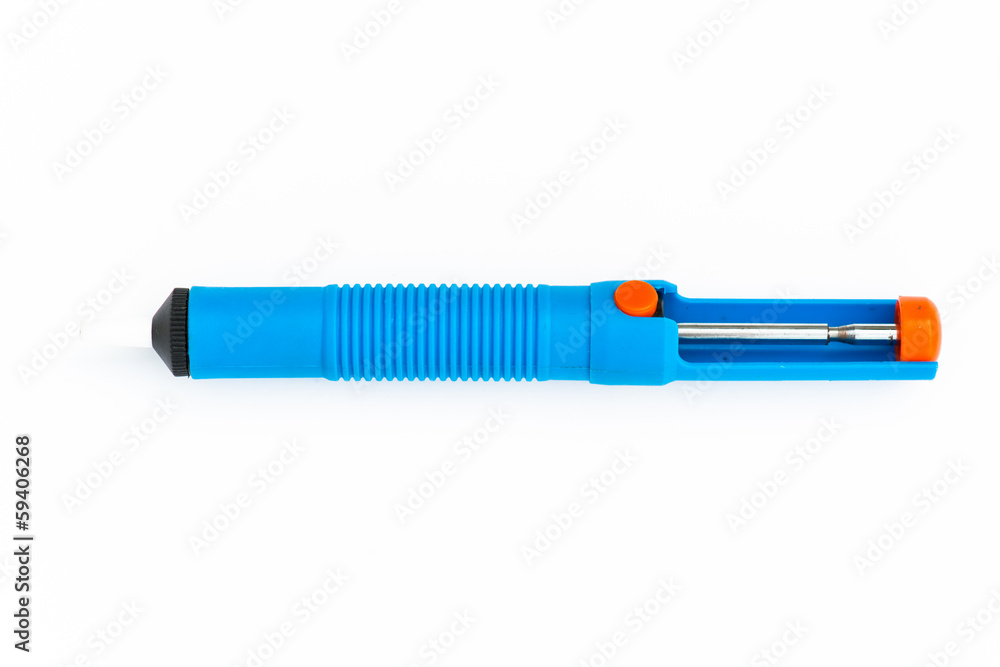 Solder sucker - hand operated vacuum pump desoldering tools Solder sucker - hand operated vacuum pump desoldering tools