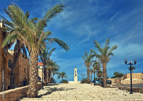 Old town of Jaffa, Israel.
