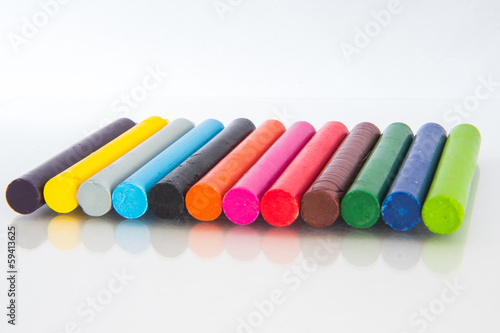 colored vax pencil
