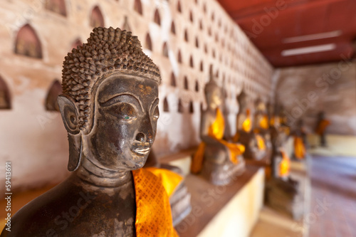 Buddha Figur in Vientiane photo