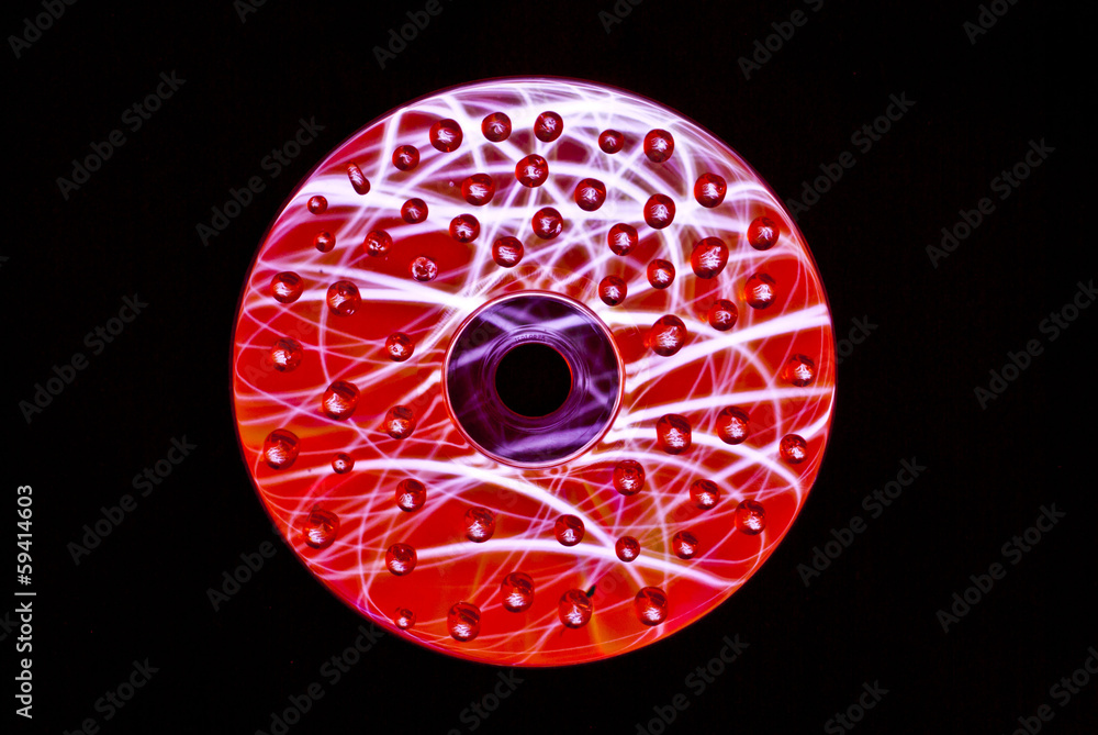 Wet Cd drops Wet Cd drops
