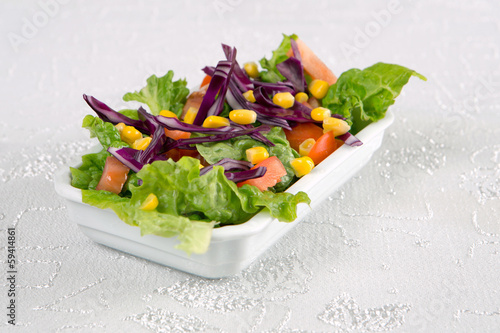 Salata tabağı photo
