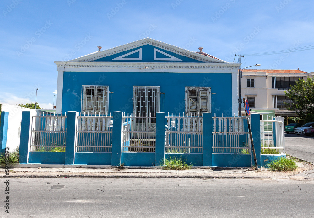  Otrobanad and Punda the capital city of Curacao