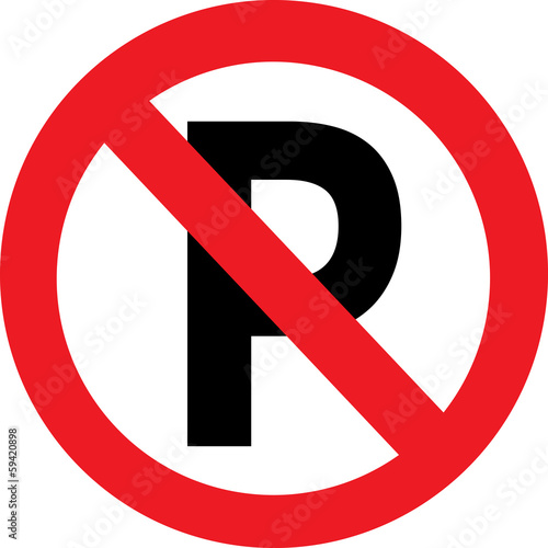 Parkverbot Parken Verboten