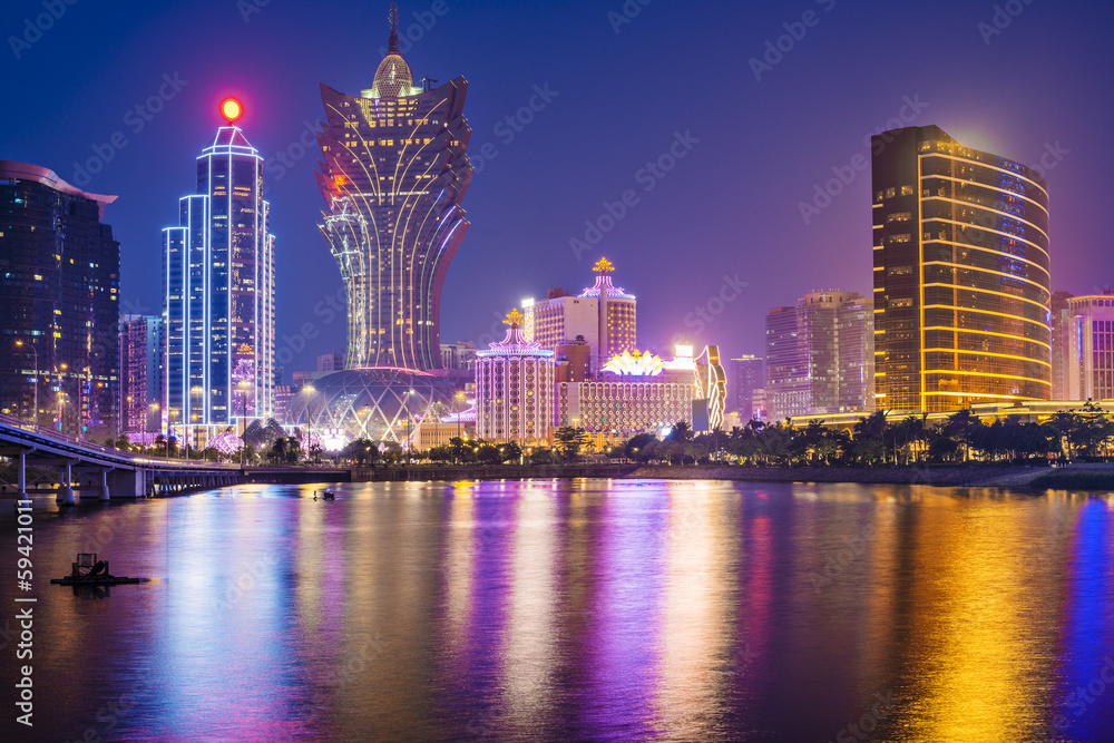 Naklejka premium Macau, China
