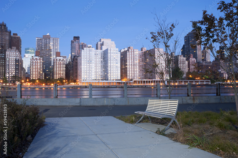 custom made wallpaper toronto digitalRoosevelt Island Promenade, New York City