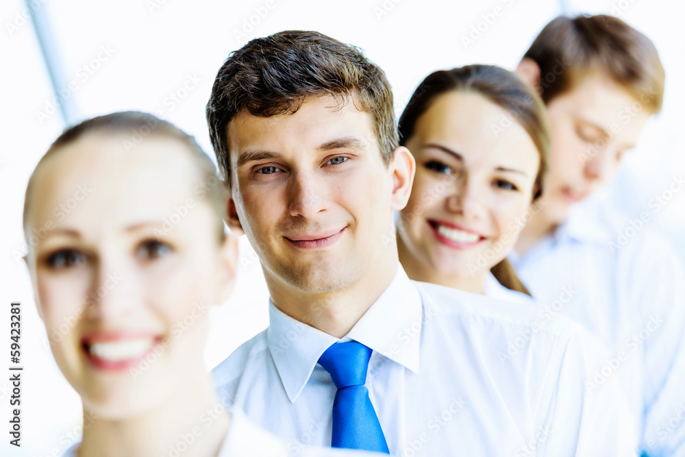 Team of business people Team of business people