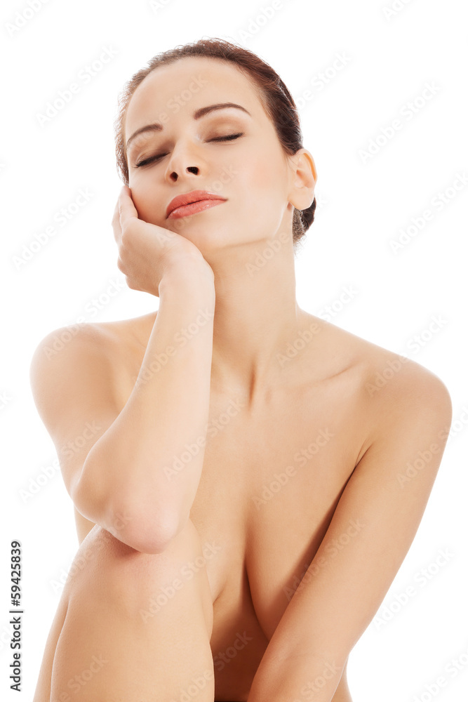 Beautiful naked woman. Spa concept. Beautiful naked woman. Spa concept.