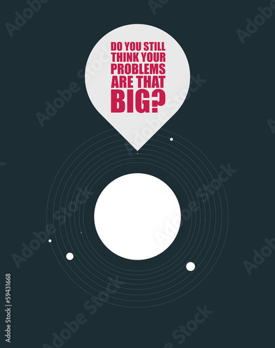 Illustration of the solar system meant to motivate