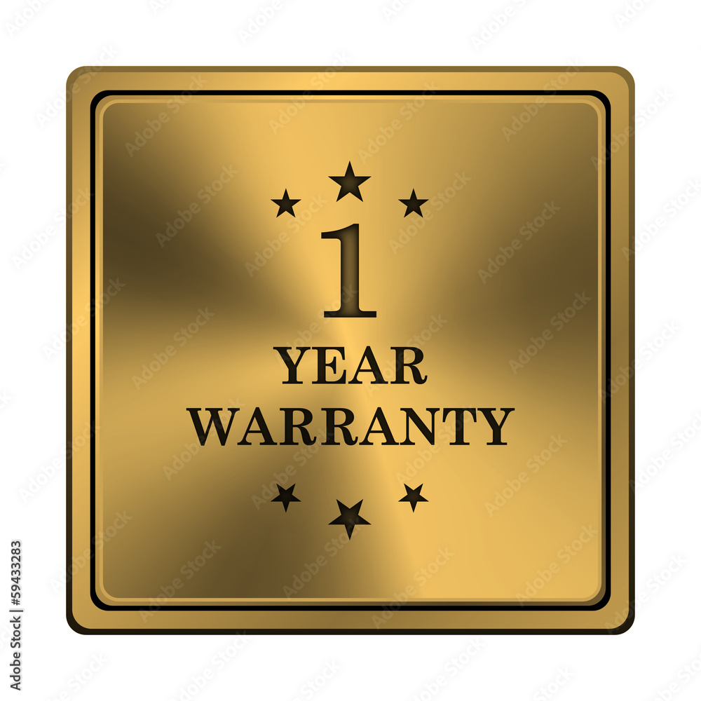 1 year warranty icon