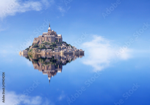 Canvas Print Le Mont Saint Michel