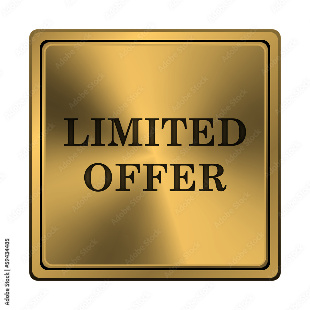 Limited offer icon Limited offer icon
