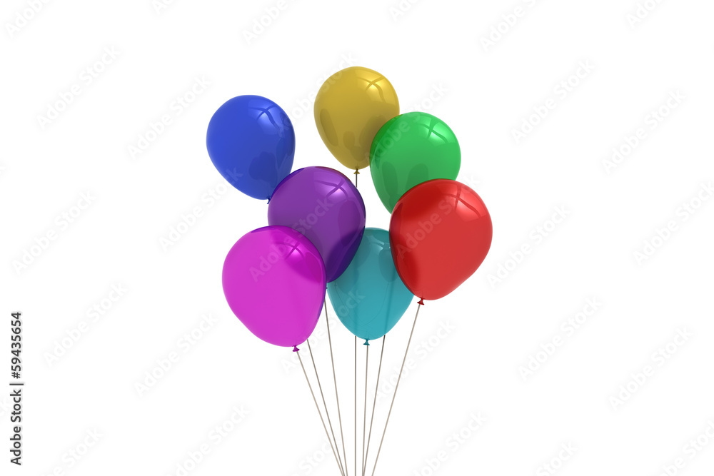 Colourful balloons Colourful balloons