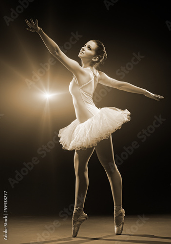 Fototapeta Naklejka Na Ścianę i Meble -  Ballet Dancer