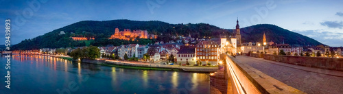 Heidelberg Nachtaufnahme