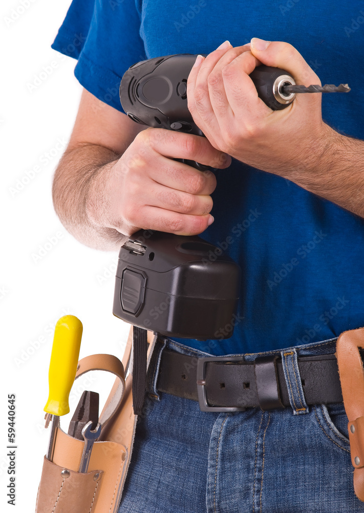 Blue collar worker. Blue collar worker.