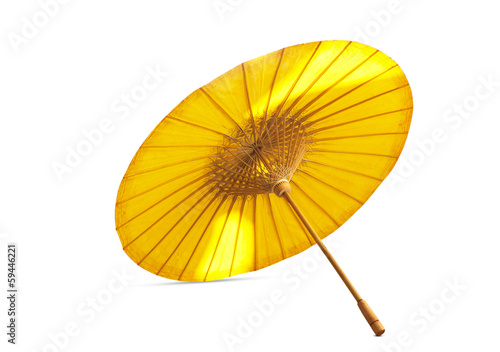 Yellow umbrella © scenery1