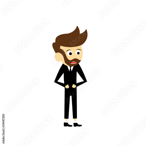 manager vector cartoon