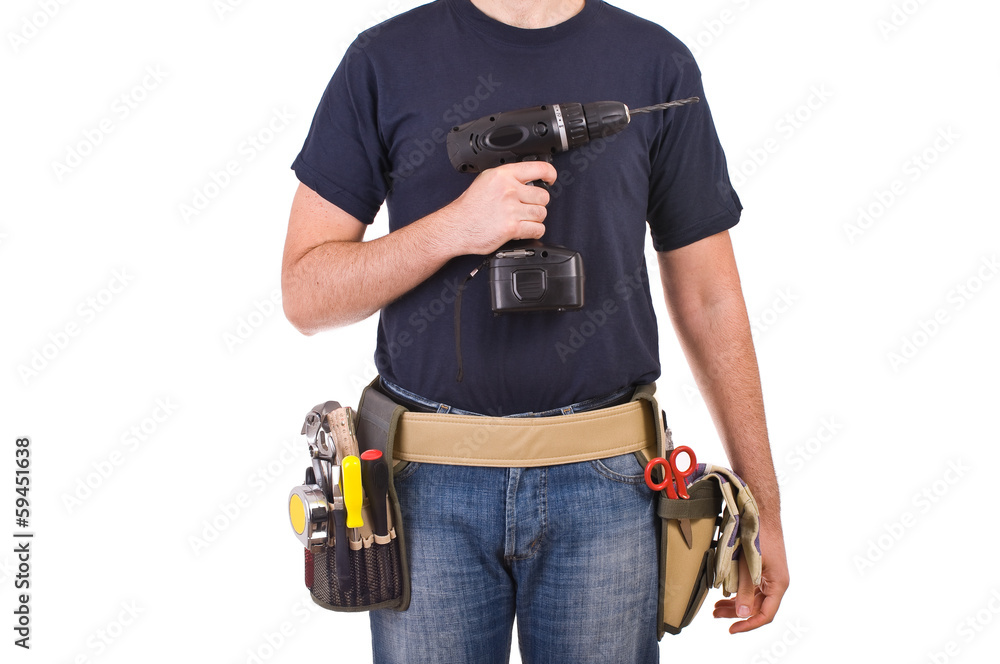 Blue collar worker. Blue collar worker.