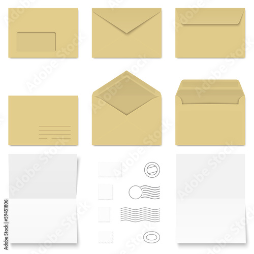 Briefumschläge / Briefpapier / Briefmarken
