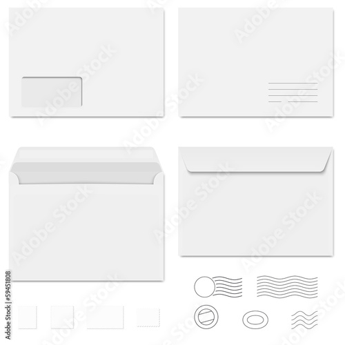 Briefumschläge / Briefpapier / Briefmarken