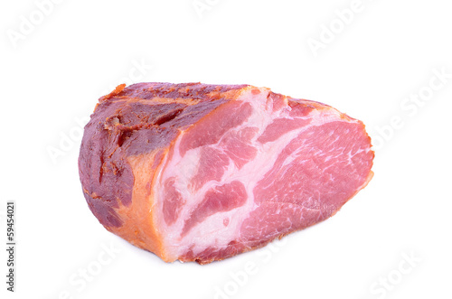 Meat isolated on a white background