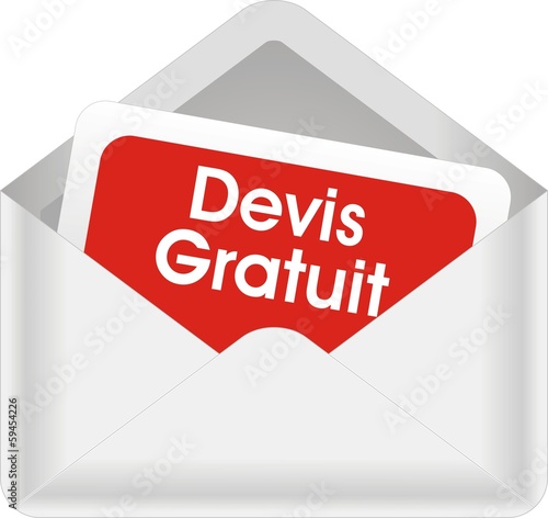 enveloppe devis gratuit