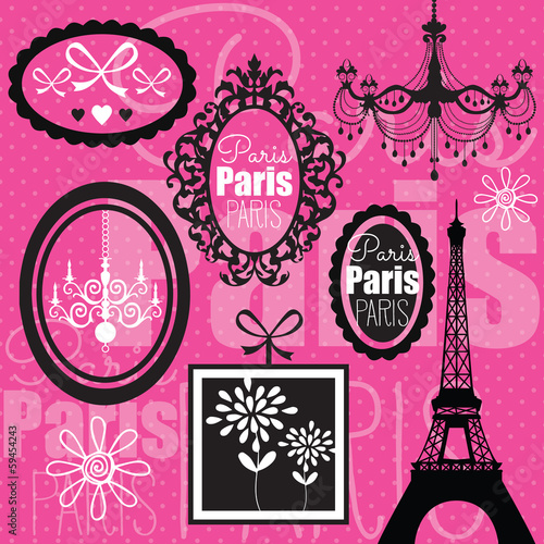 Paris design vector illustration