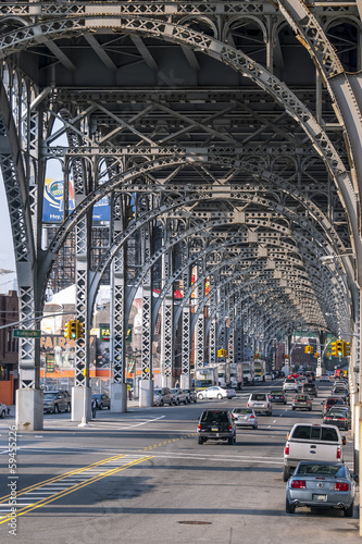 Quadro em tela Harlem Bridge - Ny