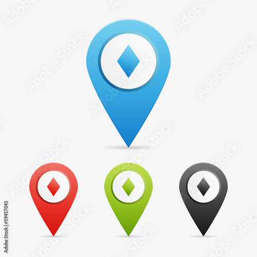 Vector diamond pointers Free Download Vector diamond pointers - GFXLoad