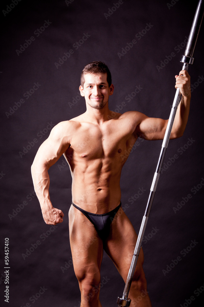 young bodybuilder traininig young bodybuilder traininig