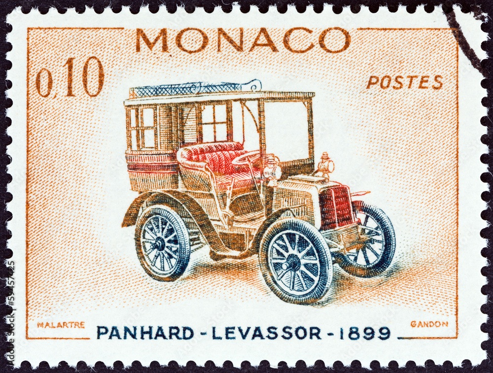 Panhard-Levassor car of 1899 (Monaco 1961)