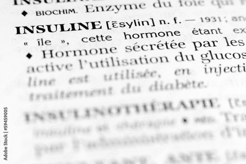 Insulin - Insuline Insulin - Insuline